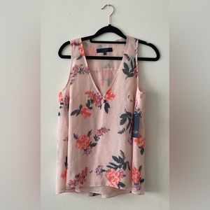 NWT Rachel Roy Floral Sleeveless Top